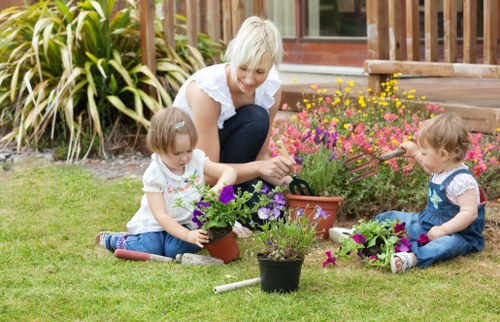 Camden gardening tools and plants